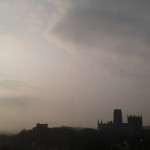 durham cathedral morning