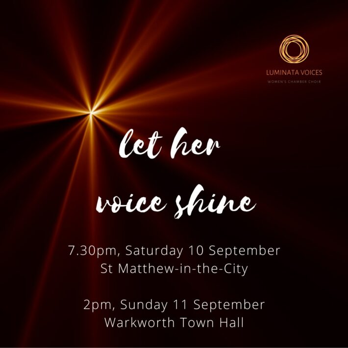 Let Her Voice Shine poster